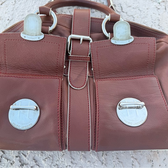 Marc Jacob’s Brown Leather Duffel Bag - Picture 6 of 12